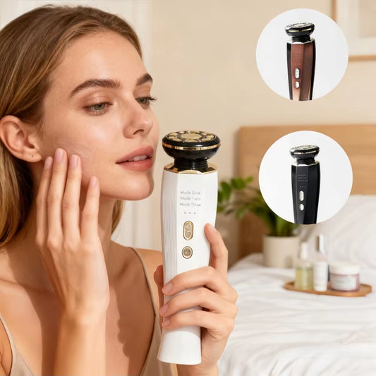 Facial and Neck Massage Skin Care Auxiliary Tool Beauty Instrument, Eye Massager, USB Charging Beauty Device, New Year'S Gift